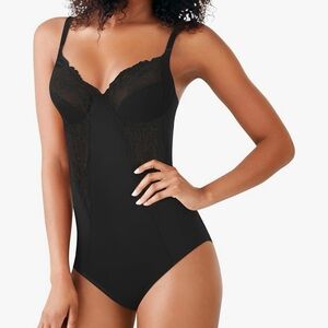 Maidenform Women’s Firm Control Top-Down, All Around Lace Bodybriefer Size 36C